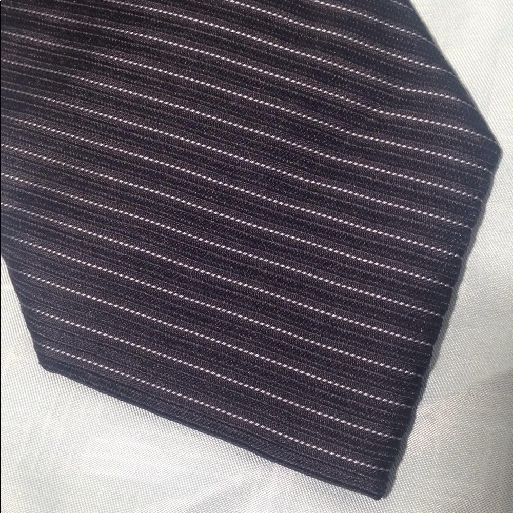 FINAL MARKDOWN Men's Calvin Klein 100% Silk Striped Necktie